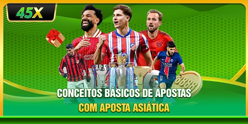 Conceitos básicos de apostas com aposta asiática